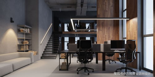 工业风格装修办公室
