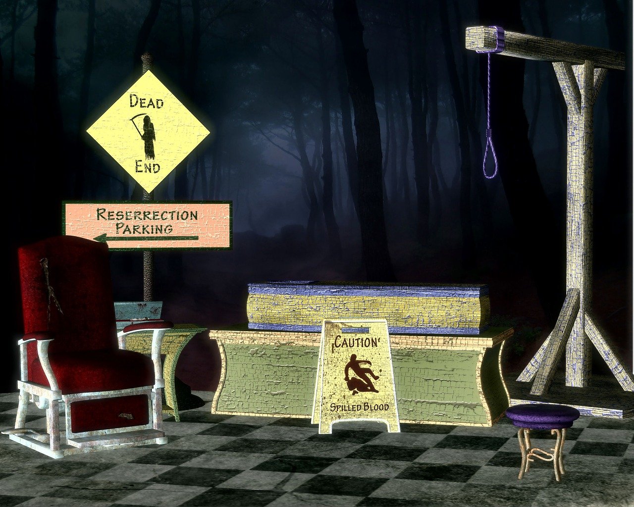 深夜的秘密，乡间流传的恐怖鬼故事